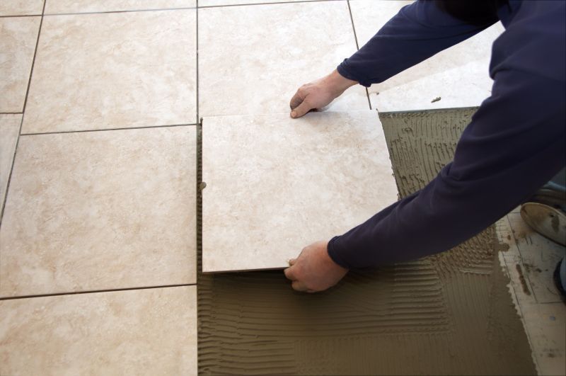 Floor Tiling in Living Areas